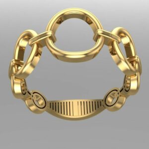 انگشتر مینیمال پیوند زرین