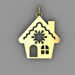 آویز خانه کریسمس