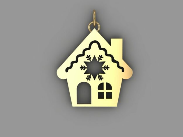 آویز خانه کریسمس آویز خانه کریسمس