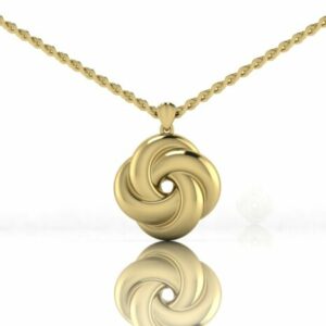 آویز درهم تنیده توپر