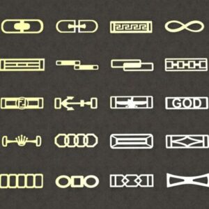 پک دستبند چرم مردانه