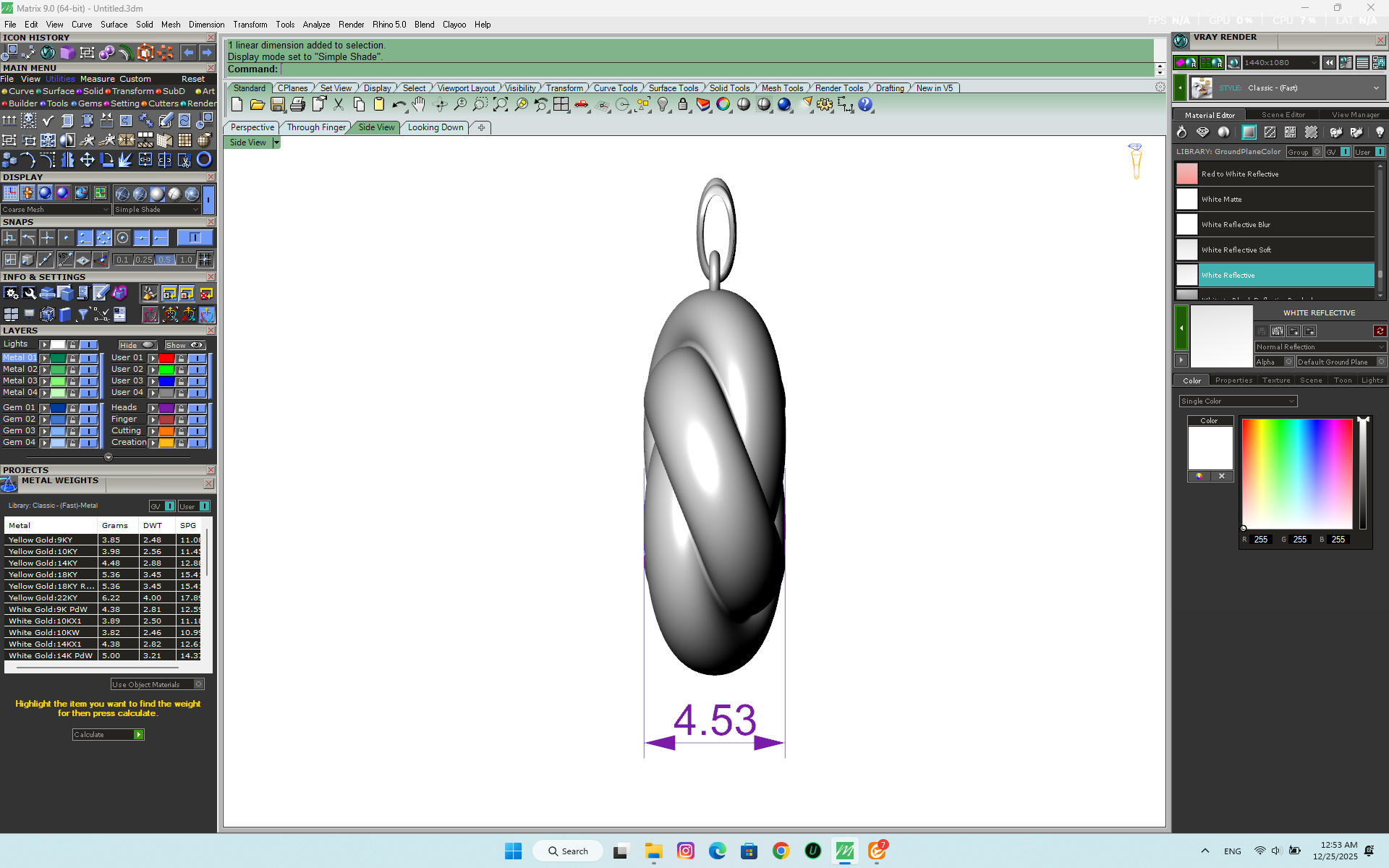 آویز درهم تنیده توپر آویز درهم تنیده توپر