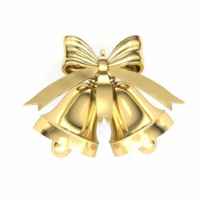 آویز زنگوله های طلایی (Jingle Bells) کد 01