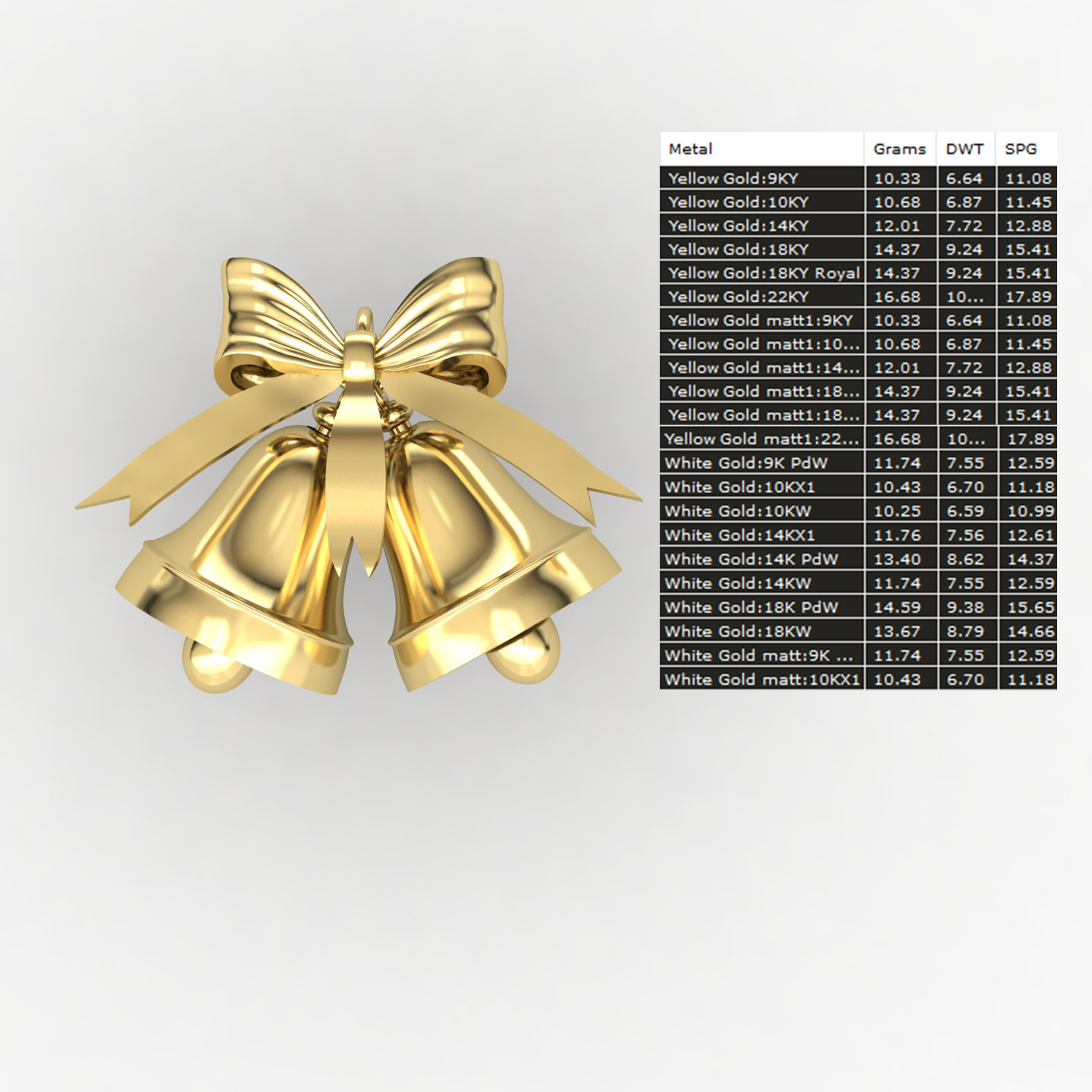 آویز زنگوله های طلایی (Jingle Bells) کد 01 آویز زنگوله های طلایی (Jingle Bells) کد 01