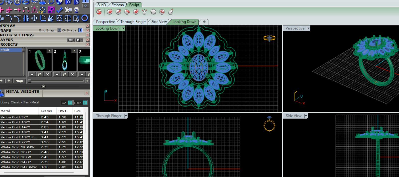 انگشتر سنگ خور کد 3 انگشتر سنگ خور کد 3