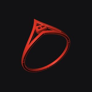 انگشتر مینیمال هـ کد 4
